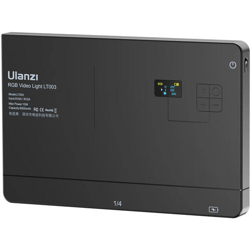 Luz Led Para Video Recargable Multicolor 15W Ulanzi LT-003