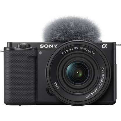 Cámara Sony ZV-E10 con lente de 16-50 mm