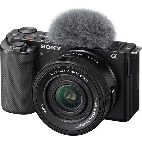 Cámara Sony ZV-E10 con lente de 16-50 mm