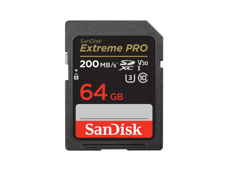 SanDisk Extreme PRO 64GB 200mbs SDXC UHS-I