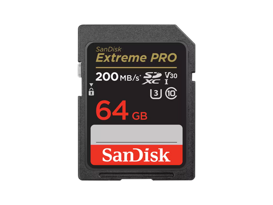 SanDisk Extreme PRO 64GB 200mbs SDXC UHS-I