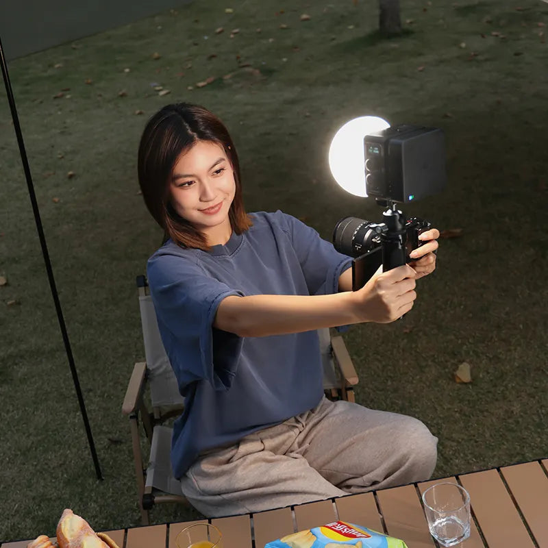 Luz Led Bicolor Portatil Ulanzi EC65 De 65W