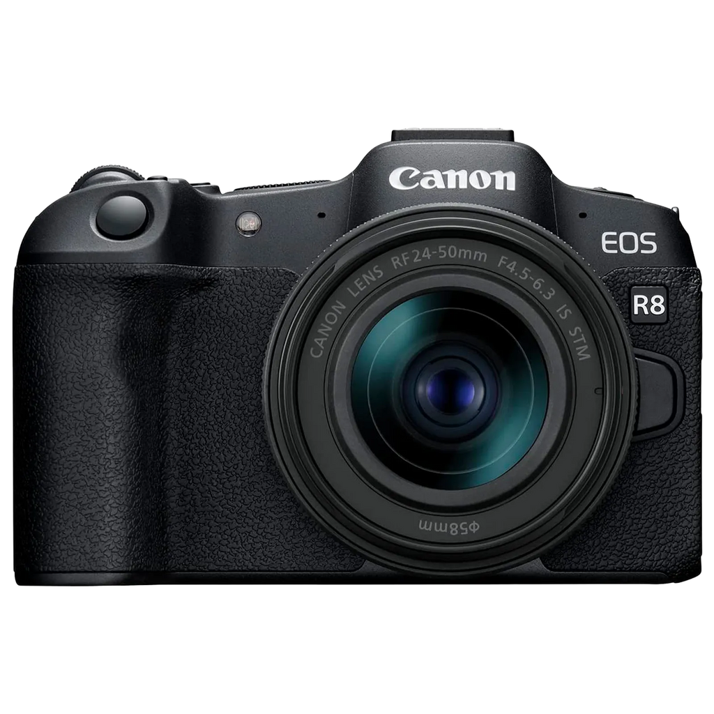 Cámara Digital Canon R8 Con lente 24-50mm