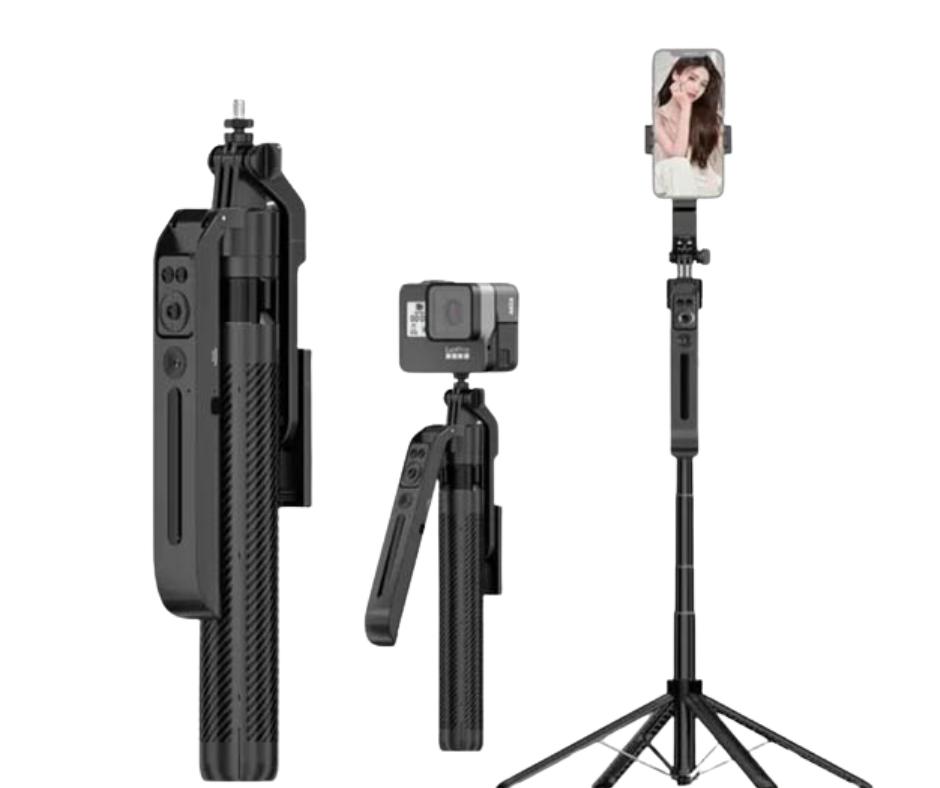 Tripode Y Palo Selfie Con Inteligencia Artificial