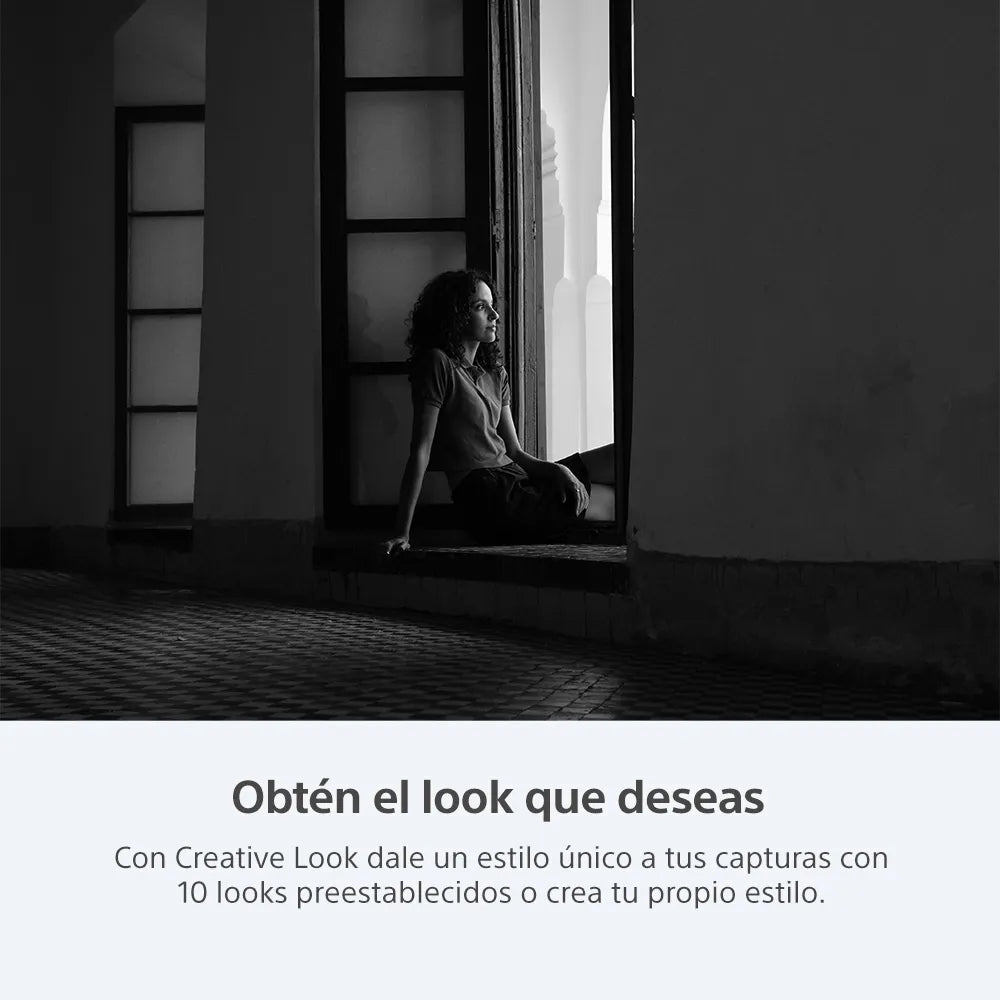 Cámara Profesional SONY ZV-E10 II LENTE 16-50mm F3.5-5.6 OSS II.