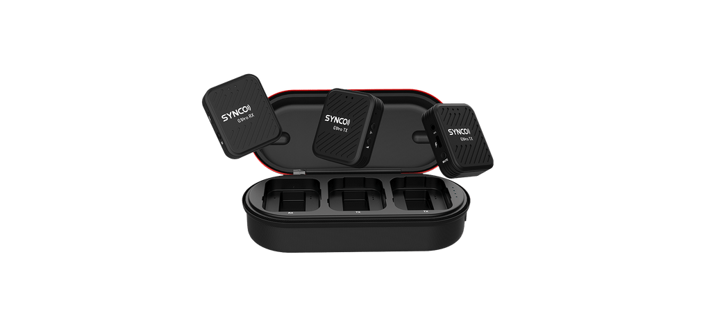 SYNCO G2(A2) PRO Micrófono Inalámbrico Profesional 2TX x 1RX