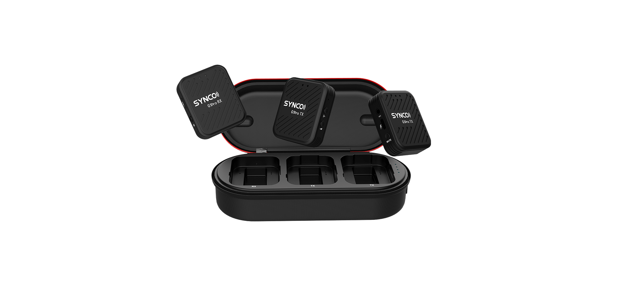 SYNCO G2(A2) PRO Micrófono Inalámbrico Profesional 2TX x 1RX