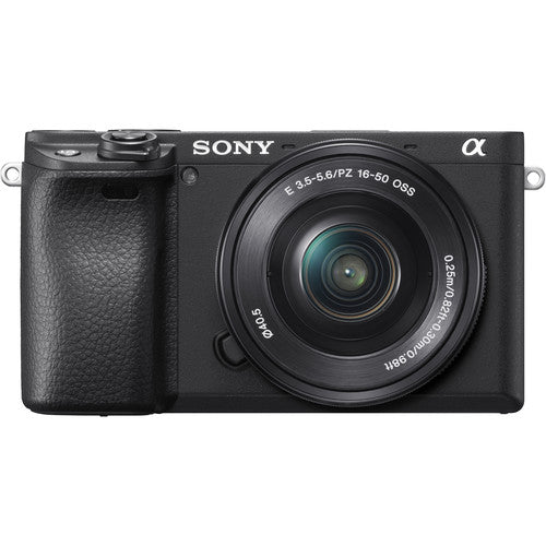 Cámara Sony A6400 con lentes 16-50mm y 55-210mm
