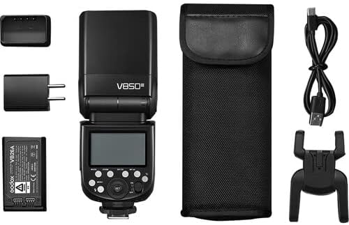 Flash Con Batería De Litio Godox V850 III Para Canon Nikon Sony