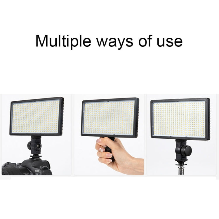 Panel De Luz Led Bicolor 32W Con Batería Y Cargador