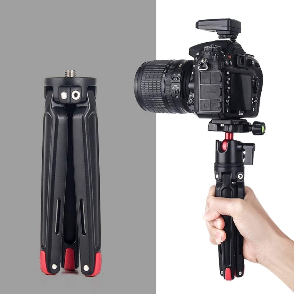 Mini Trípode Cabeza De Bola 1/4 En Aluminio Resistente