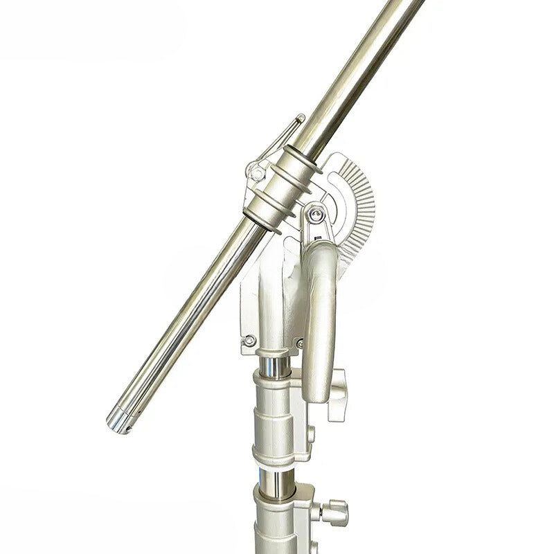 Stand De Luz Jirafa Gigante Acero Estudio Profesional 4.7m