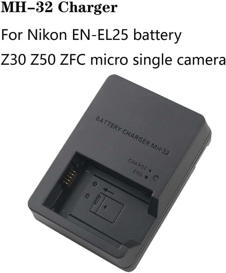 Cargador MH-32 Para Nikon EN-EL25 Z30 Z50 ZFC Z50II