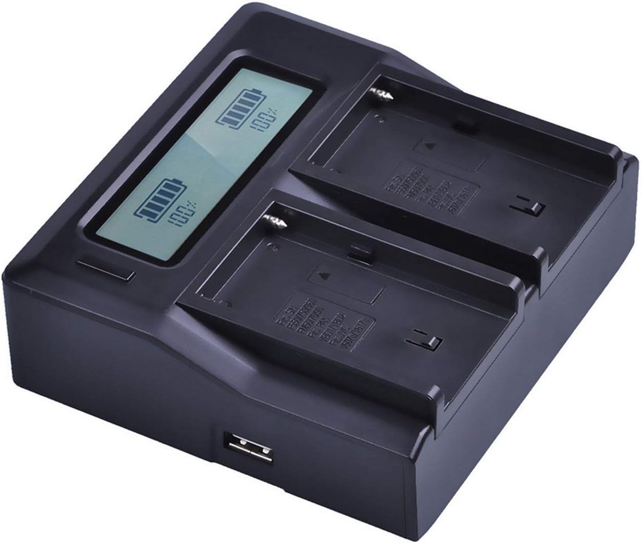 Cargador Dual Carga Rapida Para Bateria NP-FW50 Cámaras Sony A6000- A6500- A6300- A7