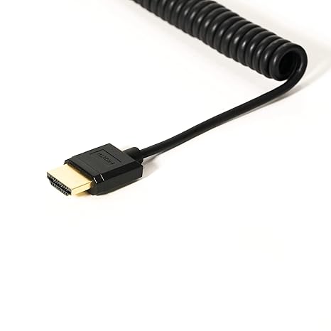 Cable Hdmi A Hdmi En Espiral 4k (1mts)