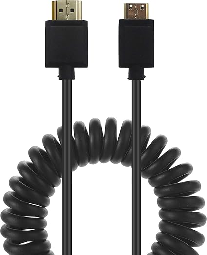 El Cable Micro Hdmi A Hdmi En Espiral 4k(1mts)