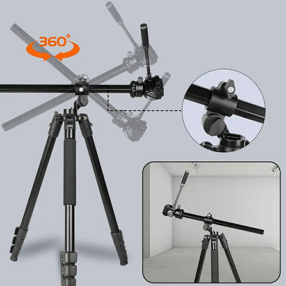 Tripode Y Monopie 2 En 1 Jmary Con Cabeza HG60