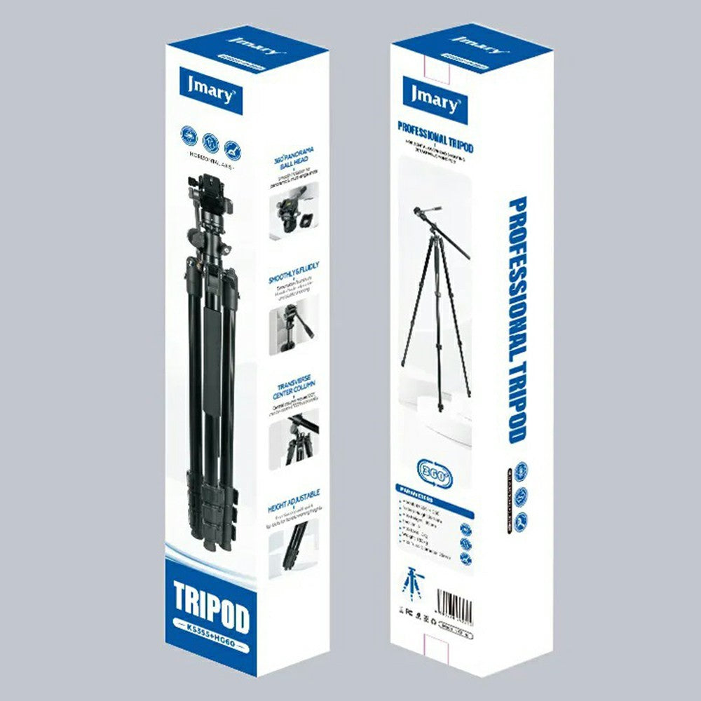 Tripode Y Monopie 2 En 1 Jmary Con Cabeza HG60