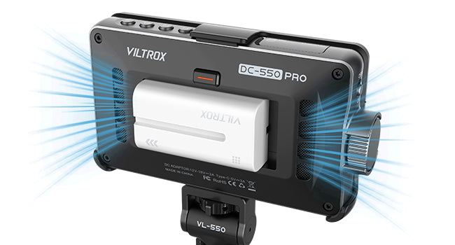 Monitor Para Cámara Viltrox Táctil 4k Hdmi 5.5 Pulgadas DC550 Pro