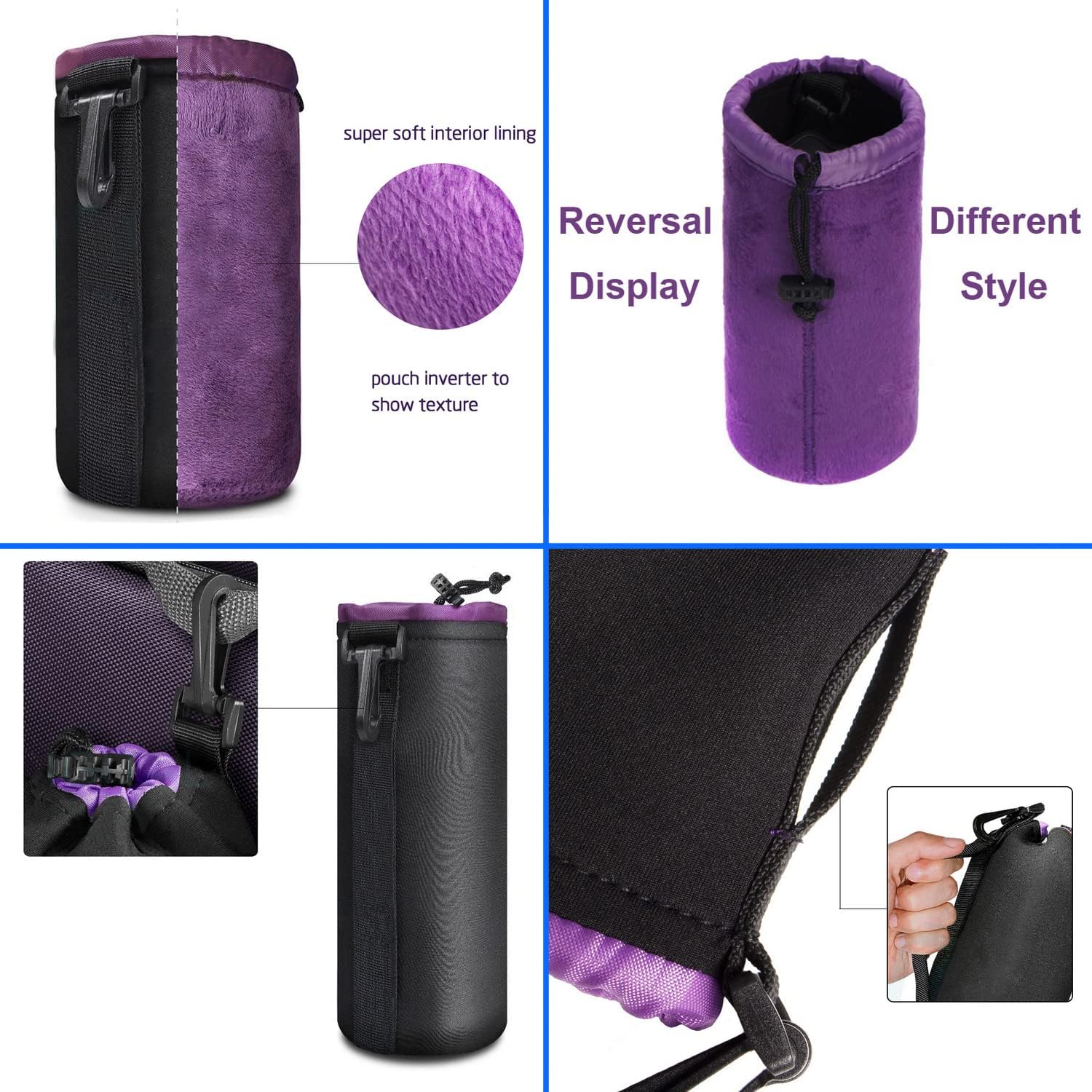 Estuche Neoprene Protector De Lente