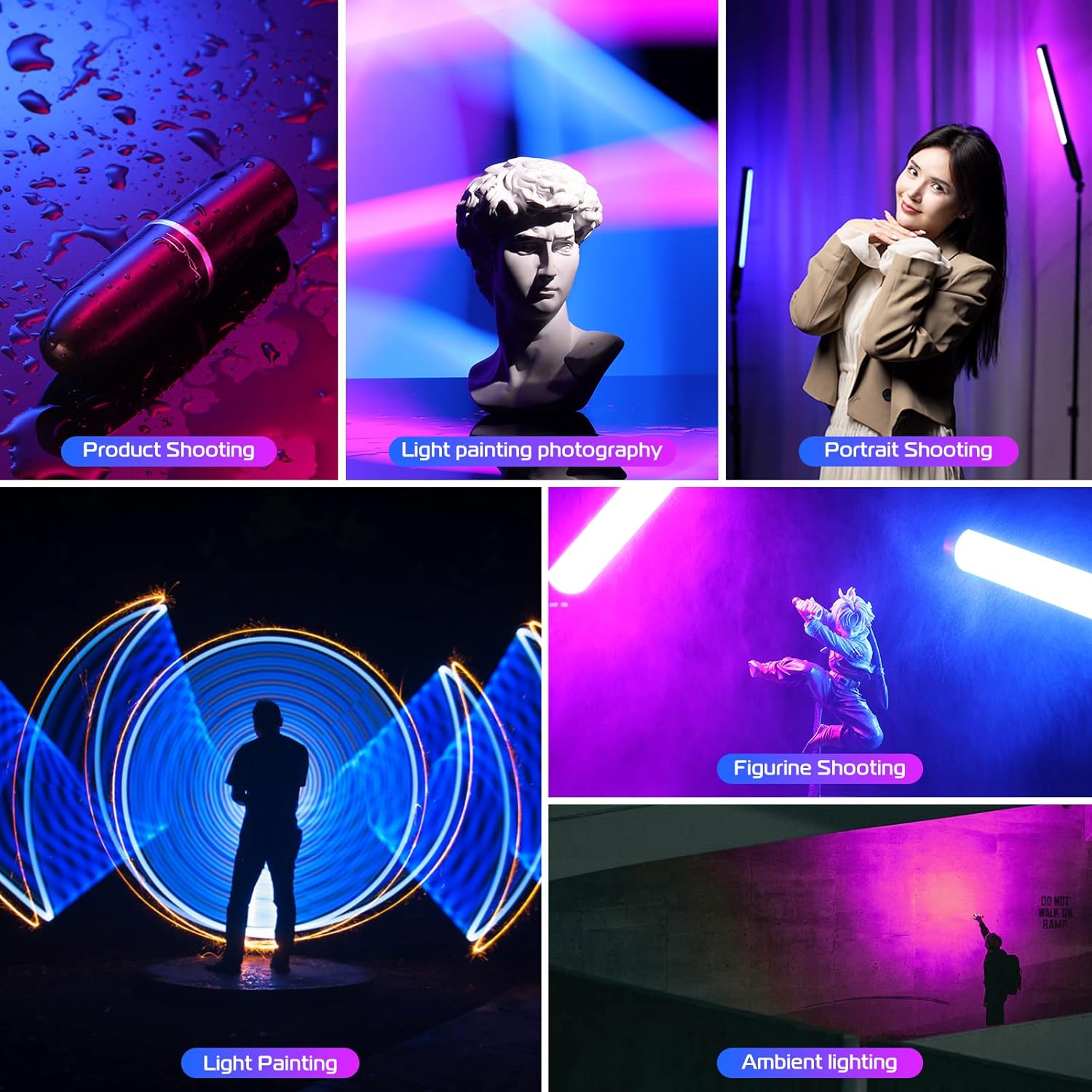 Luz Led De Fotografia Ulanzi VL119 Rgb 2500-9000K 7.5 W