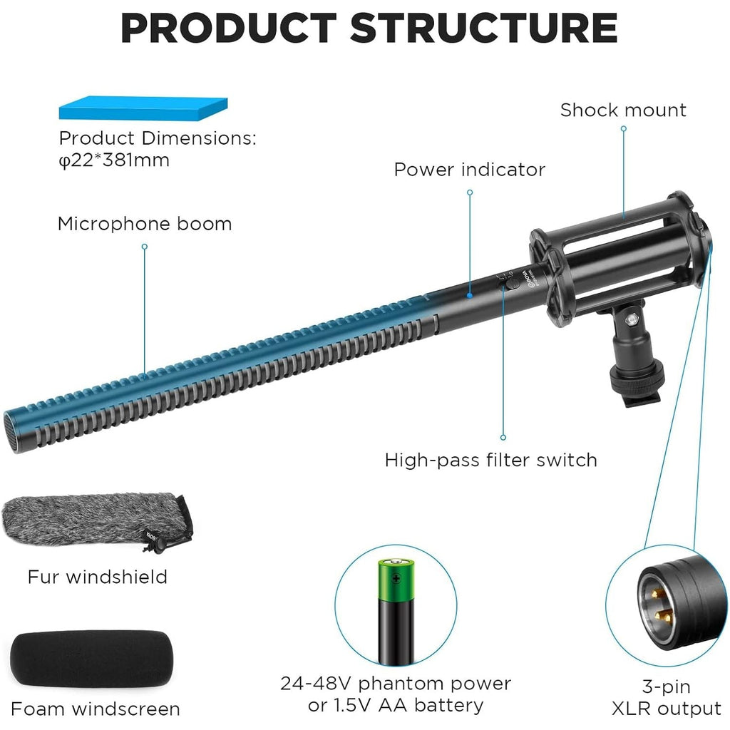 Microfono Boya By-bm6060L