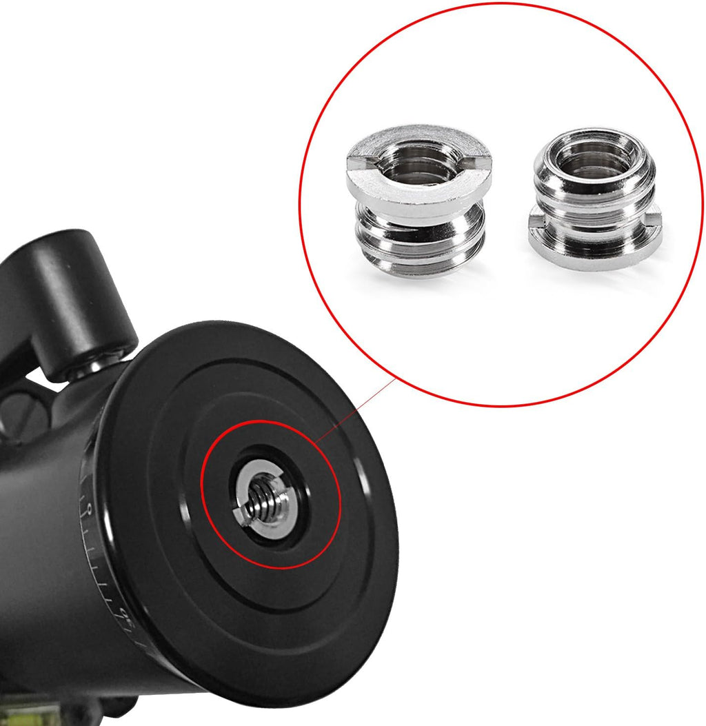 Adaptador De Rosca Tornillo De 1/4 A 3/8 Tripode Cabeza