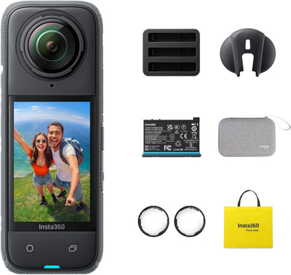 Insta360 X4 Adventure Bundle – Cámara de acción 8K 360°