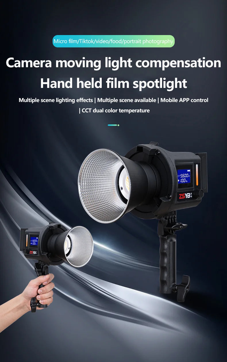 Luz Continua Generica 60W RGB Para Iluminacion Profesional