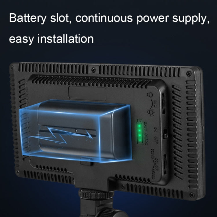 Panel De Luz Led Bicolor 32W Con Batería Y Cargador