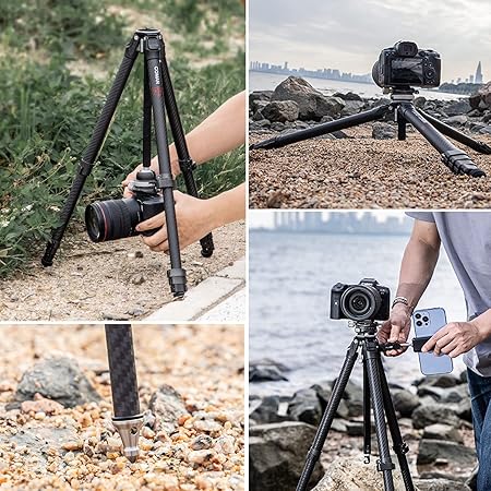Tripode De Camara Coman Zero Con Cabeza Esferica Panoramica