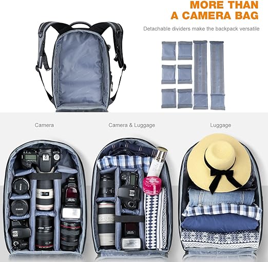 Maleta K&F Concept 14L Equipo Fotografia Profesional KF13044V5