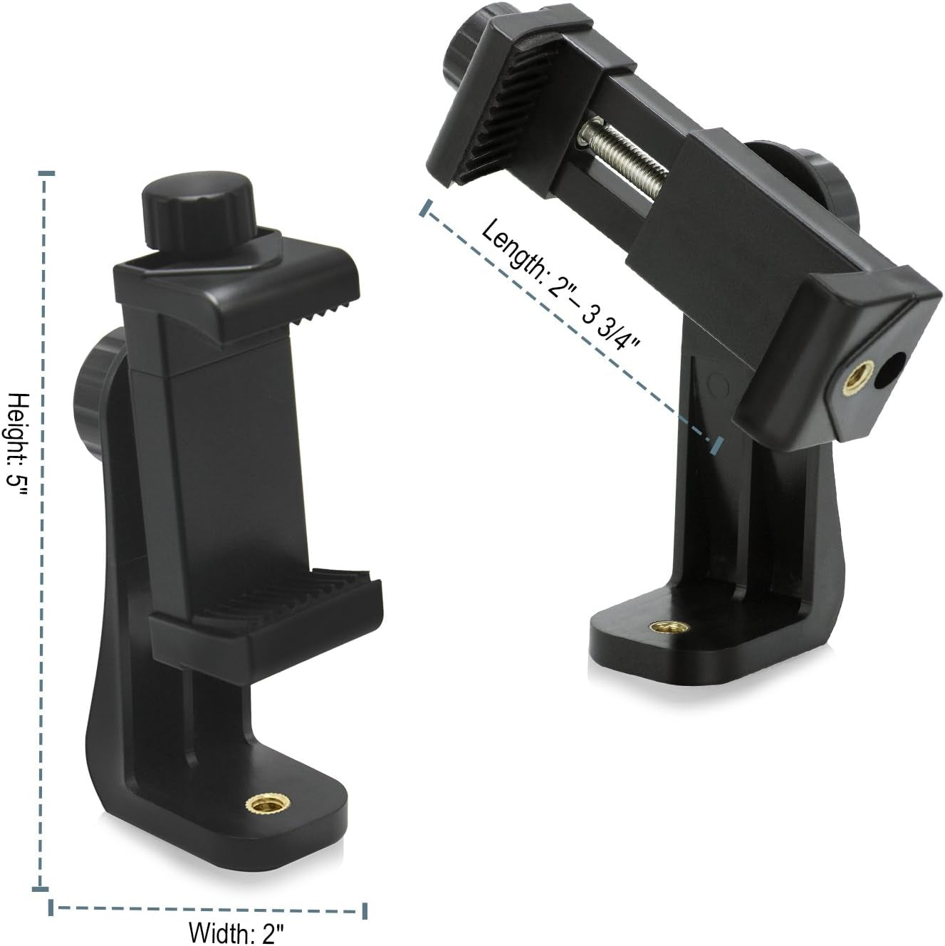 Soporte Adaptador De Celular Para Trípode Rotación 360