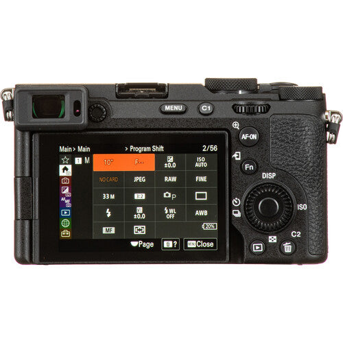 Sony A7CII con lente 28-60mm