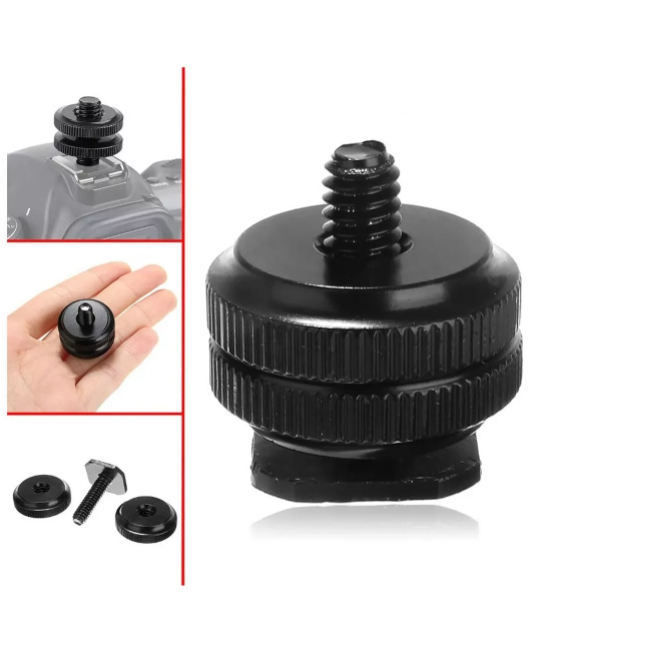 Adaptador de zapata de 1/4