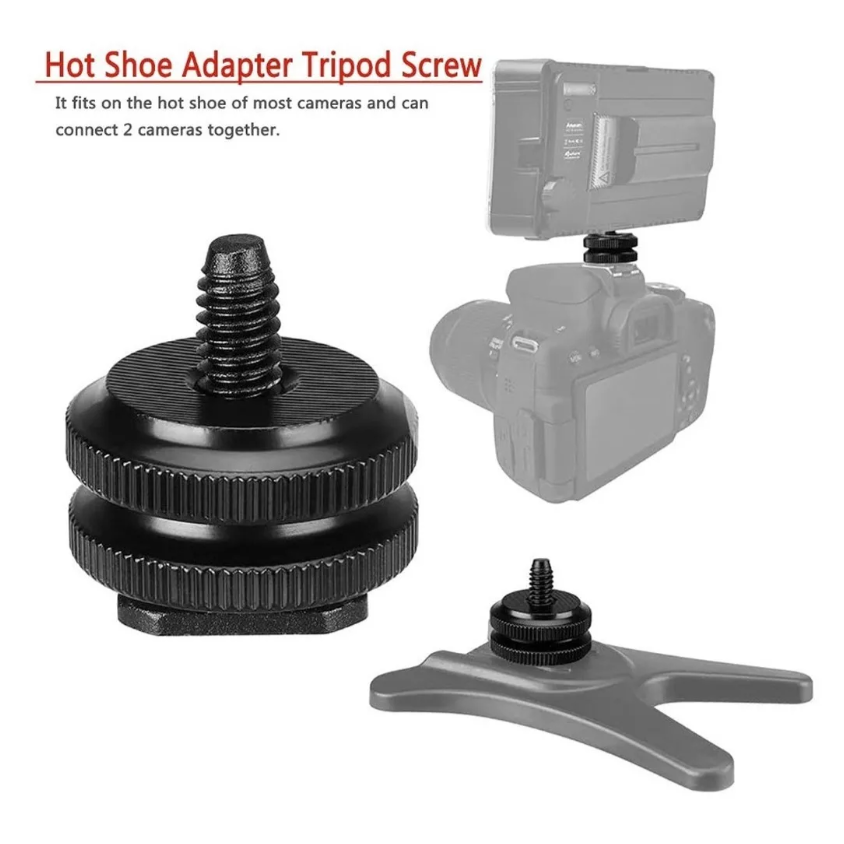Adaptador de zapata de 1/4
