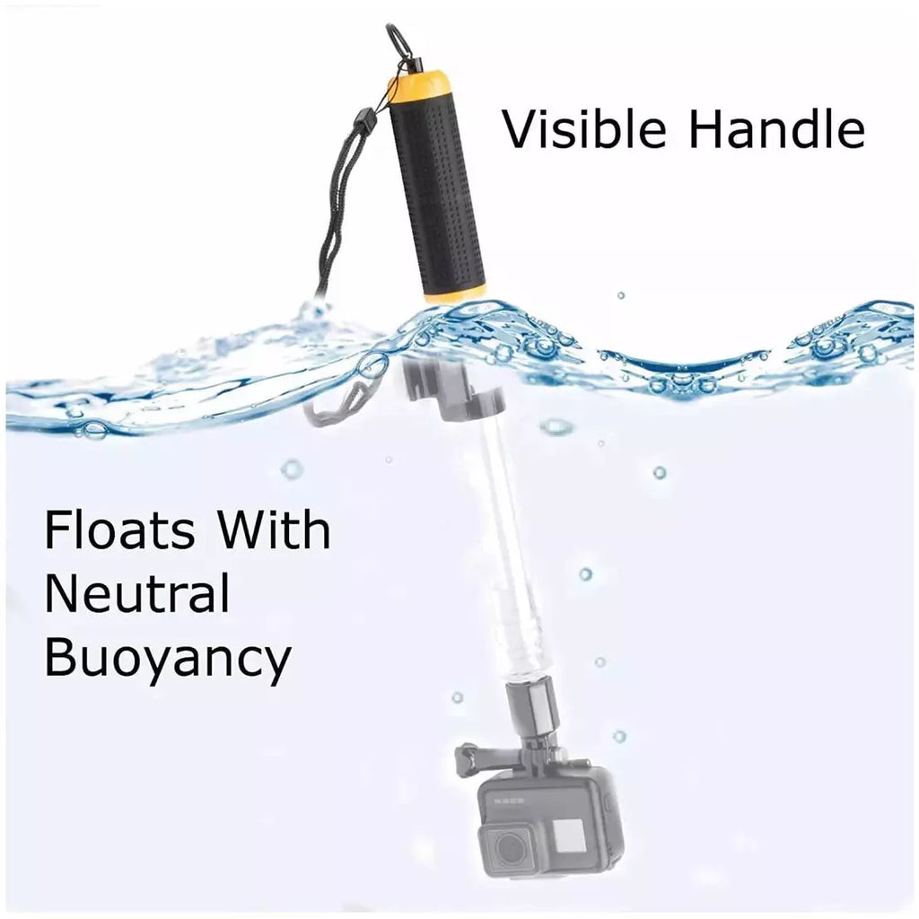 Aquapod Monopod Flotante Para Cámaras De Acción Gopro