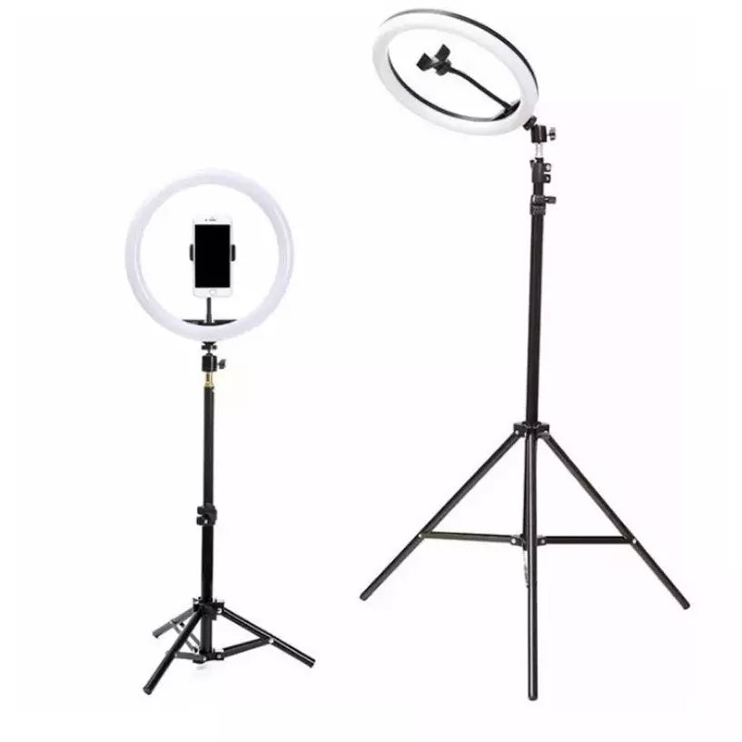 Aro De Luz 26 Cm Profesional + Tripode 2m