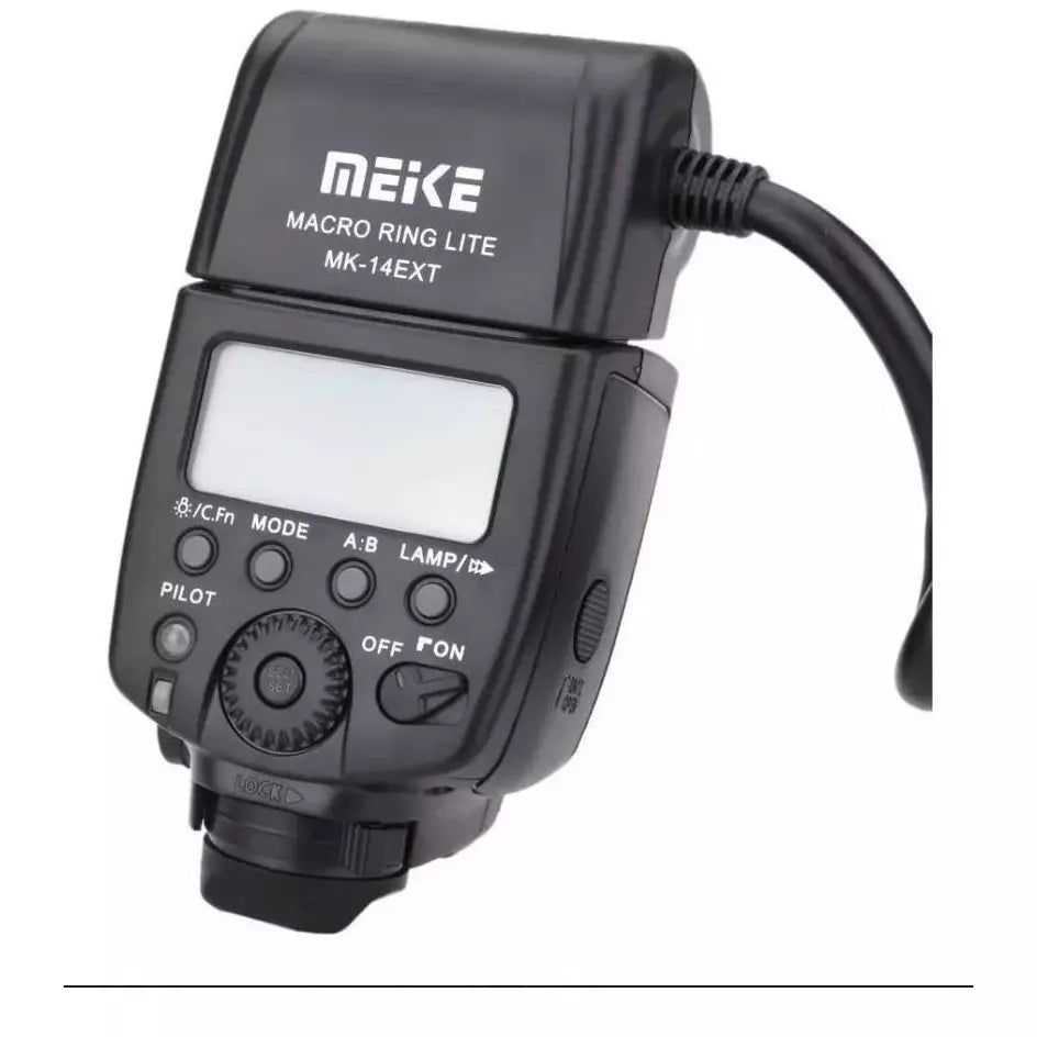 Ring Flash Anular Macro Meike Mk 14ext Para Nikon y Canon