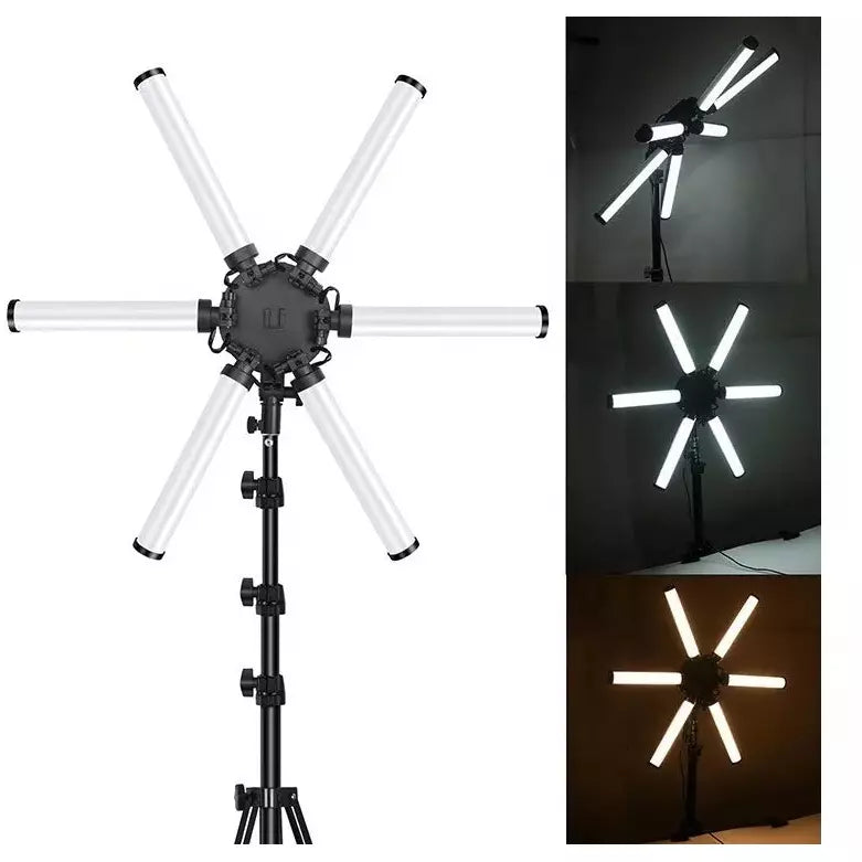 Aro De Luz Led Estrella 88cm Profesional 120w