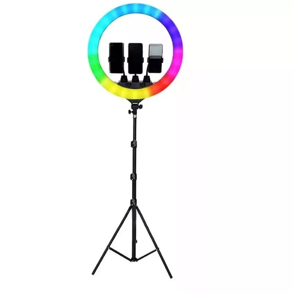 Aro De Luz Multicolor 45cm + Tripode