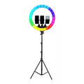 Aro De Luz Multicolor 55cm + Trípode