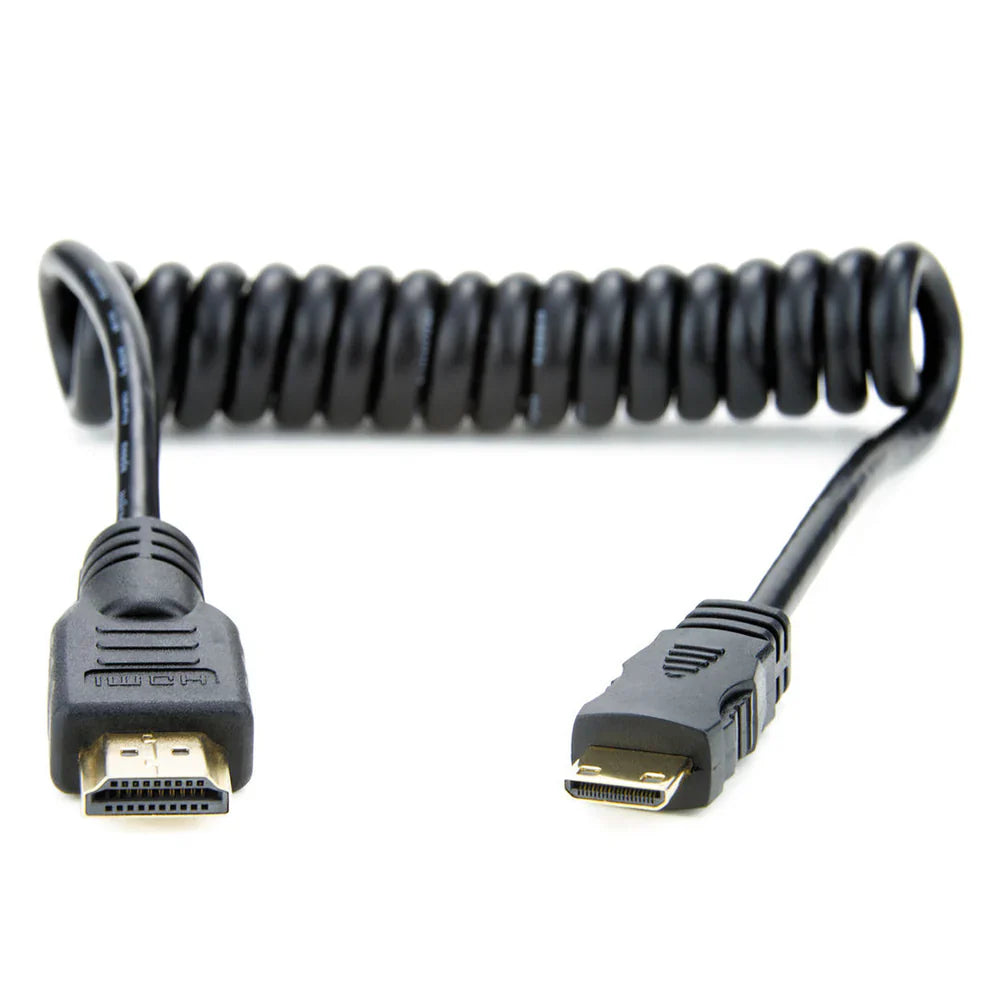 El Cable Micro Hdmi A Hdmi En Espiral 4k(1mts)
