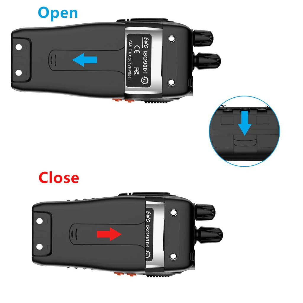 Baofeng BF-888S – Kit de 2 radios walkie talkie UHF recargables