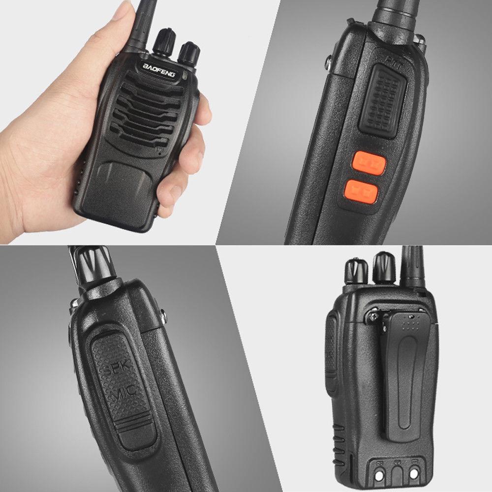 Baofeng BF-888S – Kit de 2 radios walkie talkie UHF recargables