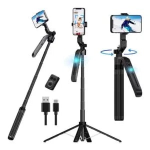 Tripode Y Palo Selfie Con Inteligencia Artificial