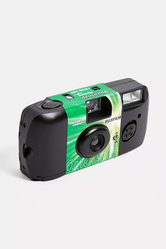 FUJIFILM QuickSnap Flash 400 Single-Use Camera – Cámara desechable 35mm con flash