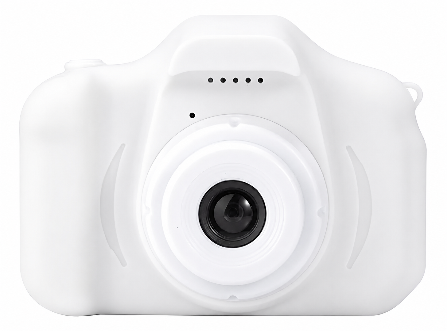 Mini Digital Camera colores blanco y rosado – Cámara digital compacta para fotos y video