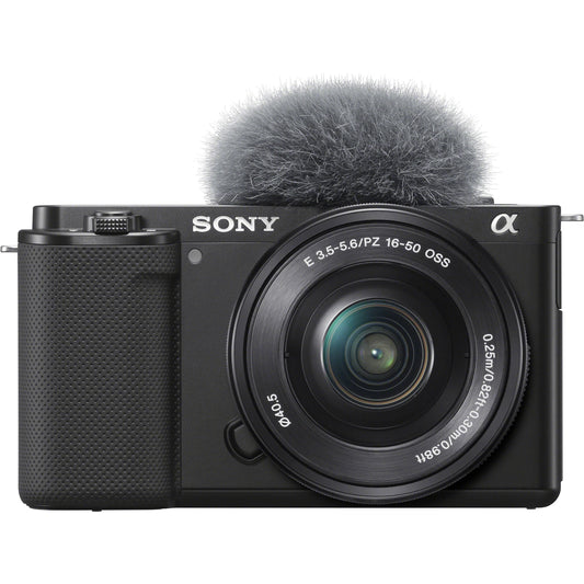 Camara Sony ZV-E10 con lente de 16-50 mm
