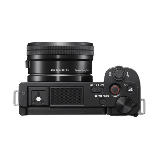 Camara Sony ZV-E10 con lente de 16-50 mm